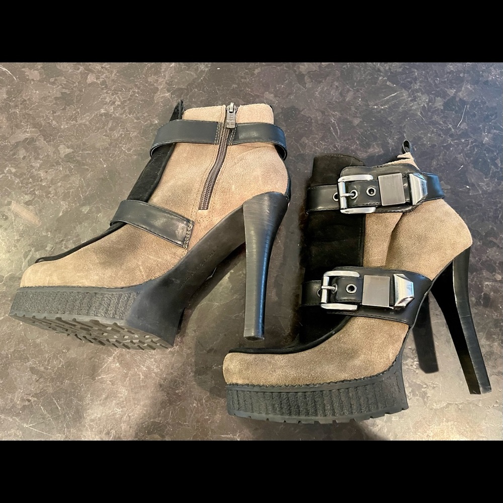 Vintage BCBG booties.